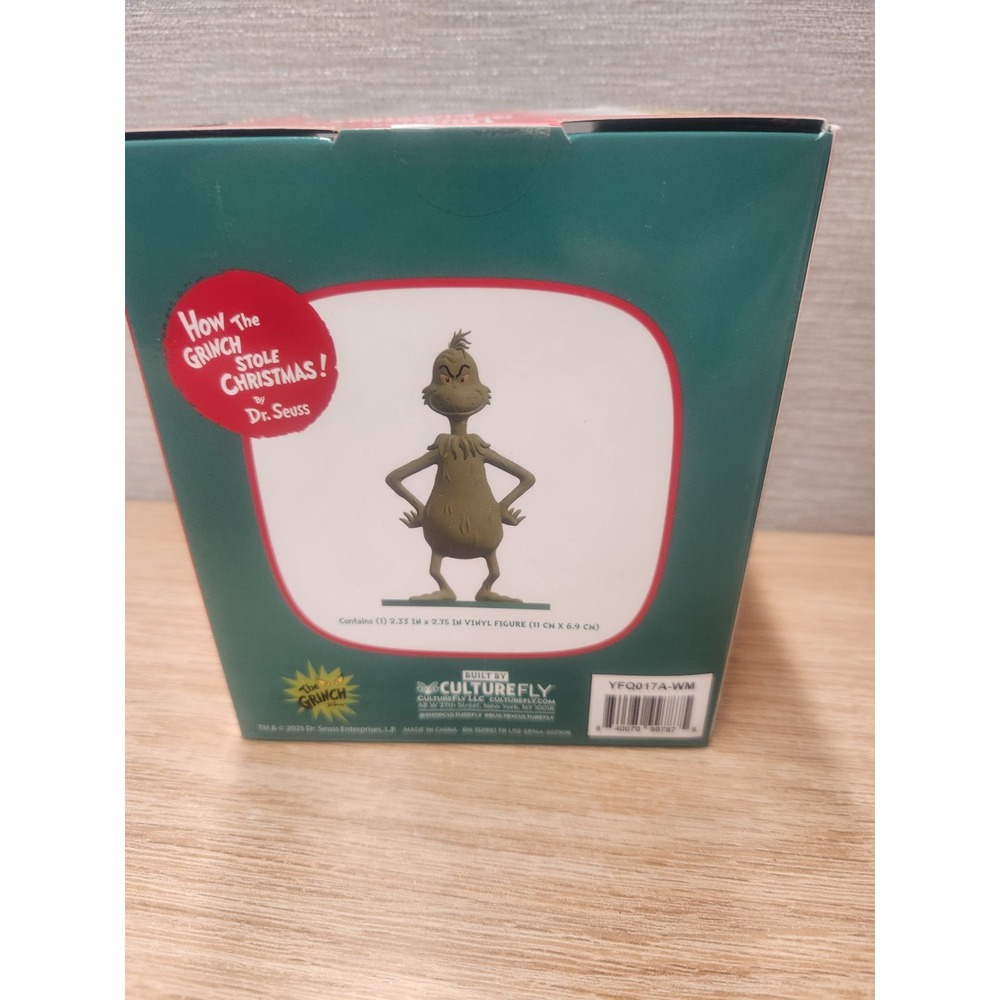 NEW Culturefly The Grinch by Dr. Seuss THE GRINCH Vinyl Fly Guys Figure - Picture 6 of 8